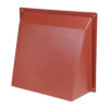 Timloc External Cowl - Terracotta - 255 x 230