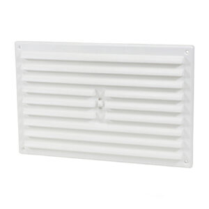 Timloc Internal Plastic Hit and Miss Louvre Grille Vent - White - 260 x 170