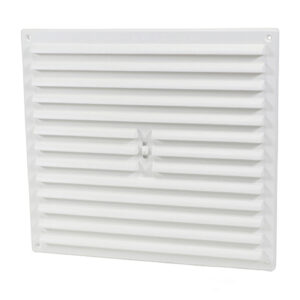 Timloc Internal Plastic Hit and Miss Louvre Grille Vent - White - 260 x 235