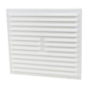 Timloc Internal Plastic Hit and Miss Louvre Mini Grille Vent - White - 166 x 85