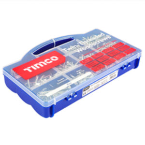 Twin-Thread Woodscrew - Mixed Tray