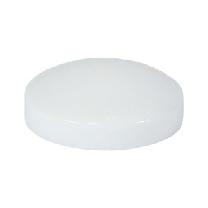 Two Piece Screw Caps - White To fit 3.5 to 4.2 Screw