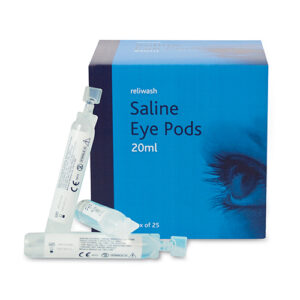 Timco Eye Wash Saline - Pods - 20ml - Box of 25 - MED901