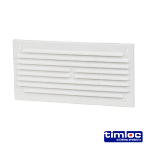 Timco - LOC1218W - Louvre Mini Vent White - 166 x 85 - 1 EA in Bag