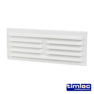 Timco - LOC1207W - Louvre Grille Vent White - 260 x 194 - 1 EA in Bag