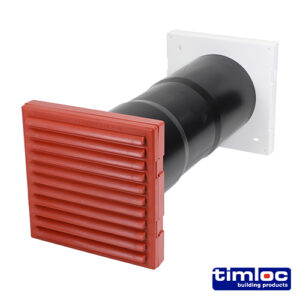 Timco - LOCACV7TE - Thro-Wall Vent Set Baffle Te - 127 x 350 - 1 EA in Bag