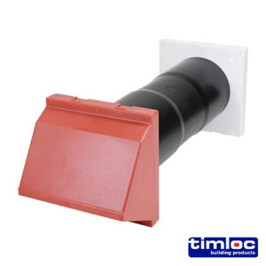 Timco - LOCACV7CTE - Thro-Wall VentSet Cowl&Baff Te - 127 x 350 - 1 EA in Bag