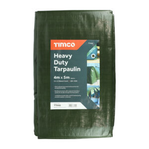 Timco Heavy Duty Tarpaulin - 4 x 5m - TTH45