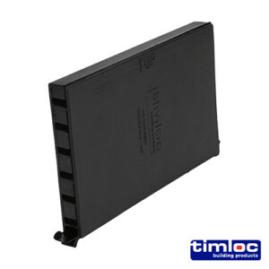 Timco - LOC1143BL - Cavity Wall Weep Vent Black - 65 x 10 x 100 - 50 pieces in Box