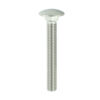 Timco Carriage Bolts - Stainless Steel - M10 x 75 - Bag of 5 - 1075CBSSX