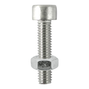 Cap Socket Screw & Nut - Stainless Steel