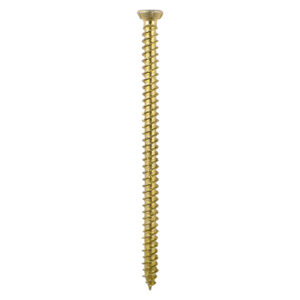 Multi-Fix Concrete Screw - Countersunk - Yellow