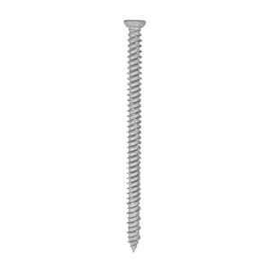Multi-Fix Concrete Screw - Countersunk - Silver Organic