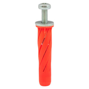 Timco Stella Fixings - Red M5 x 80 - TX - Pan