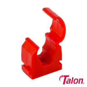 Timco - TALTS15RED - Single Hinged ID Clip - Red - 15mm - 100 pieces in Bag