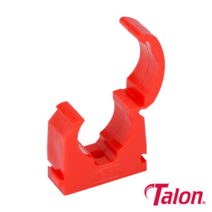 Timco - TALTS22RED20 - Single Hinged ID Clip - Red - 22mm - 20 pieces in Bag