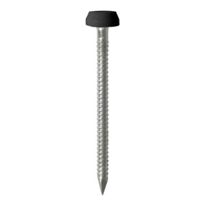 Timco - PP30BLP - Polymer Headed Pin - Black - 30mm - 60 pieces in TIMpac