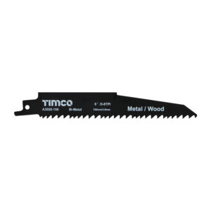 Timco - A3020-150 - Bi-Met Sabre Blades Demolition - S610VF - 5 pieces in Pack
