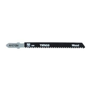 Timco - AHC12BI - Bi-Metal Jigsaw Blade for Wood - T101BF - 5 pieces in Pack