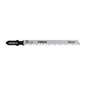 Timco - AHGS14 - Jigsaw Blade for Wood - T144D - 5 pieces in Pack