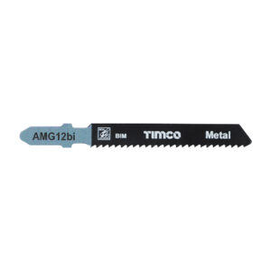 Timco - AMG12BI - Bi-Met Jigsaw Blade for Metal - T118BF - 5 pieces in Pack