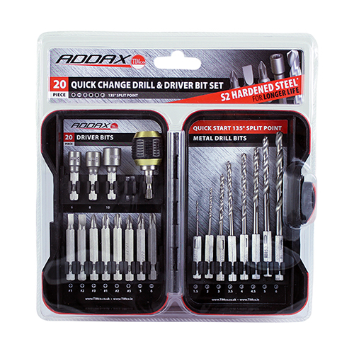 Shop Driver Bit & HSS Drill Set