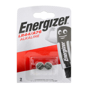 Energizer Alkaline A76/LR44 Coin Battery - Pack of 2 - ENR083071