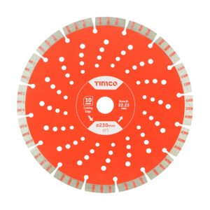 Timco Trade Diamond Blade - Segmented - 230 x 22.2 - GPL230222