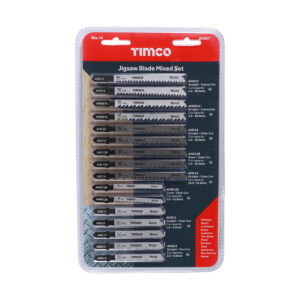 Timco - JIGSET - Jigsaw Blade Mixed Set 16pieces - Mixed - 16 pieces in Pack