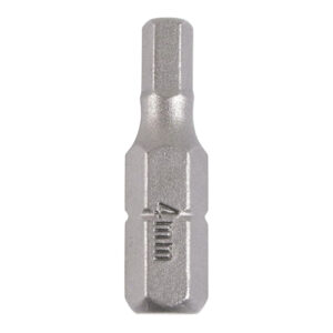 Timco - 4HX25GB - Hex Driver Bit - S2 Grey - 4.0 x 25 - 2 pieces in Blister Pack