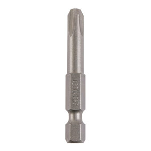 Timco - 3PH50PACK - Phillips Driver Bit - S2 Grey - No.3 x 50 - 5 pieces in Blister Pack