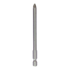 Timco - 2CB100GB - Pozi Driver Bit - S2 Grey - No.2 x 100 - 1 EA in Blister Pack