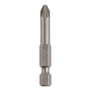 Timco - 2CB50GJ - Pozi Driver Bit - S2 Grey - No.2 x 50 - 50 pieces in Small Jar