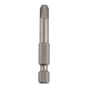 Timco - 3CB50PACK - Pozi Driver Bit - S2 Grey - No.3 x 50 - 5 pieces in Blister Pack