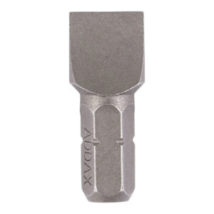 Timco - 1016SL25GB - Slotted Driver Bit - S2 Grey - 10.0 x 1.6 x 25 - 2 pieces in Blister Pack
