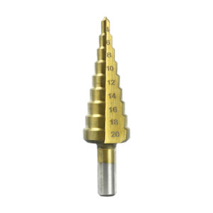 Timco - SD420 - Step Drill M2 HSS TiN - 4-20mm - 1 EA in Tube
