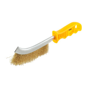 Timco - YWHB - Yellow Handle Wire Brush Brass - 255mm - 1 EA in Unit