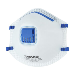 Timco FFP2 Moulded Mask - Valved - One Size - Box of 10 - 770359