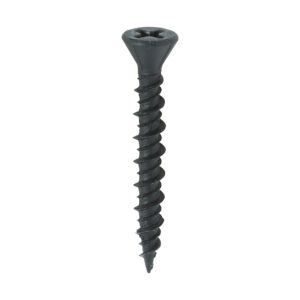 Timco Box of 1000 x Dense Board Screw PH2 Black - 3.9 x 30 - 00030DRYD