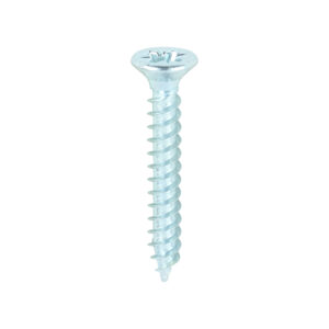 Timco Box of 200 x 00061CWZ - Twin Woodscrew PZ2 CSK Zinc - 6 x 1