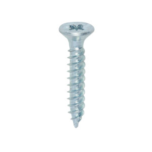 Timco Box of 200 x Twin Woodscrew PZ2 CSK Zinc - 8 x 1 - 00081CWZ