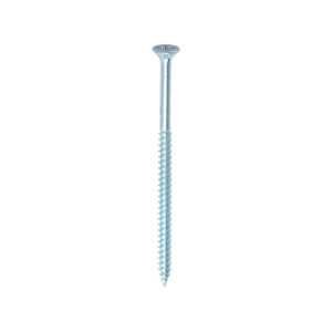 Timco Box of 200 x Twin Woodscrew PZ2 CSK Zinc - 8 x 3 - 00083CWZ