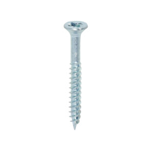 Timco Box of 200 x Twin Woodscrew PZ2 CSK Zinc - 6 x 1 1/4 - 06114CWZ