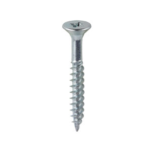 Timco Box of 200 x Twin Woodscrew PZ2 CSK Zinc - 10 x 1 1/2 - 10112CWZ