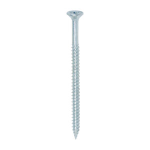 Timco Box of 100 x Twin Woodscrew PZ3 CSK Zinc - 12 x 3 1/2 - 12312CWZ