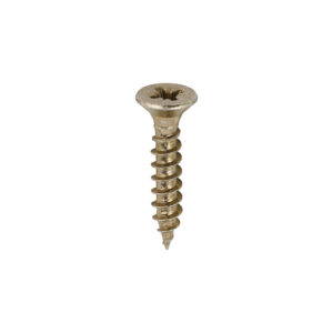 Timco Classic Multi-Purpose Screws - Yellow 3.0 x 16 - PZ - Double Countersunk - Box of 200 - 30016CLAF