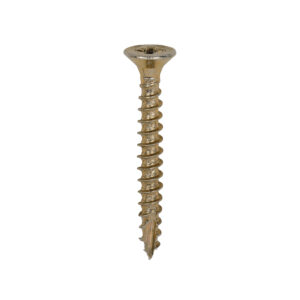Timco Classic Multi-Purpose Screws - Yellow 3.0 x 25 - PZ - Double Countersunk - Box of 200 - 30025CLAF