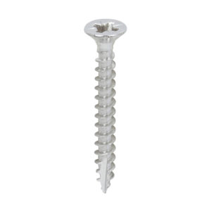 Timco Classic Multi-Purpose Screws - 3.5 x 30 - PZ - Double Countersunk - A2 Stainless Steel - Box of 200 - 35030CLASS