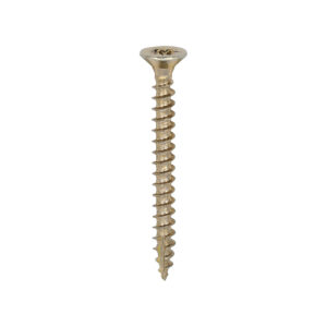Timco Classic Multi-Purpose Screws - Yellow 3.5 x 35 - PZ - Double Countersunk - Box of 200 - 35035CLAF
