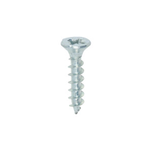 Timco Box of 200 x Solo Woodscrew PZ2 CSK Zinc - 4.0 x 20 - 40020SOLOZ
